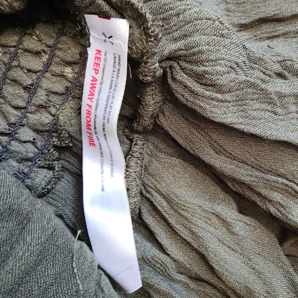 Free‎ People Adela Cami Olive Green Tank Top Size M  Lace NWT  Party Cami - Picture 8 of 12